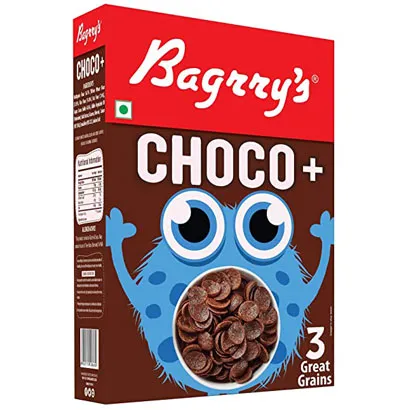 Bagrry's CHOCO+ (Chocolate Cereal) 375 GM